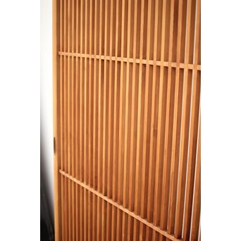 白木面取格子戸 2枚1組　L1051 