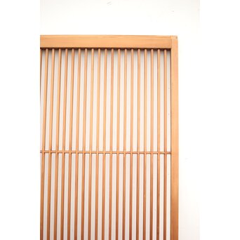 白木面取格子戸 2枚1組　L1051 