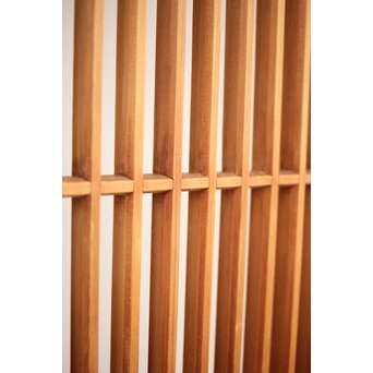 白木面取格子戸 2枚1組　L1051 