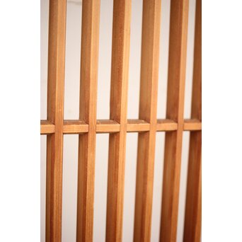 白木面取格子戸 2枚1組　L1051 