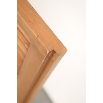 白木面取格子戸 2枚1組　L1051 