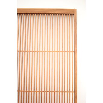 白木面取格子戸 2枚1組　L1051 