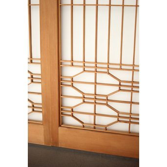 白木桐組子書院 4枚1組　R0120 