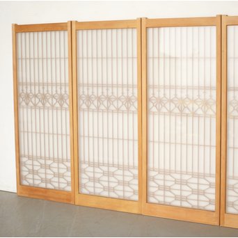 白木桐組子書院 4枚1組　R0120 