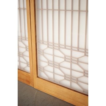 白木桐組子書院 4枚1組　R0120 