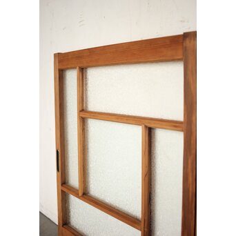 卍デザインにかわガラス小窓 2枚1組　GD0069 