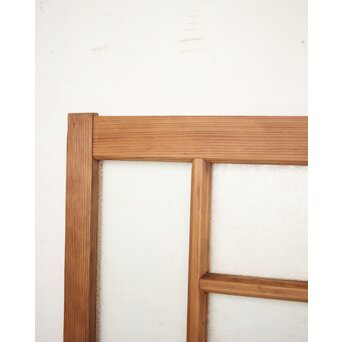 卍デザインにかわガラス小窓 2枚1組　GD0069 