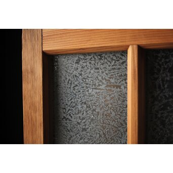 卍デザインにかわガラス小窓 2枚1組　GD0069 