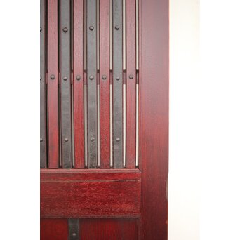 巾着金具 総欅格子蔵戸　W043Y 