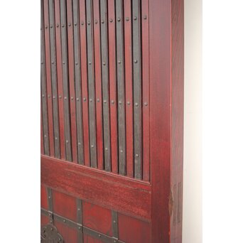 巾着金具 総欅格子蔵戸　W043Y 