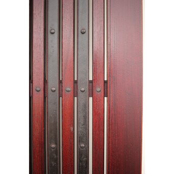 巾着金具 総欅格子蔵戸　W043Y 