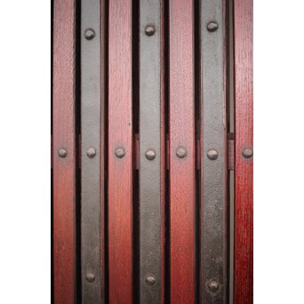 巾着金具 総欅格子蔵戸　W043Y 