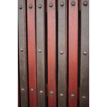 巾着金具 総欅格子蔵戸　W043Y 