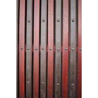 巾着金具 総欅格子蔵戸　W043Y 