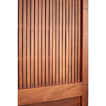 巾着金具 総欅格子蔵戸　W043Y 