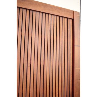 巾着金具 総欅格子蔵戸　W043Y 