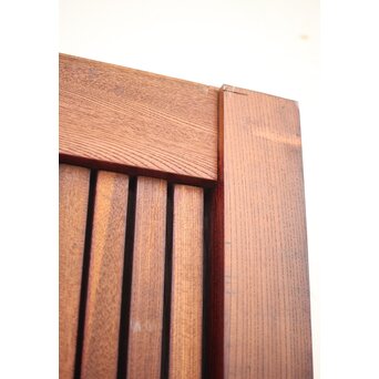 巾着金具 総欅格子蔵戸　W043Y 