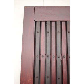 巾着金具 総欅格子蔵戸　W043Y 