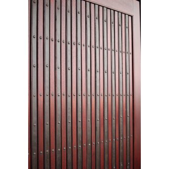 巾着金具 総欅格子蔵戸　W043Y 