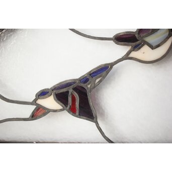 ステンドガラス 2枚1組　GD0072Y 