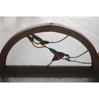 ステンドガラス 2枚1組　GD0072Y 