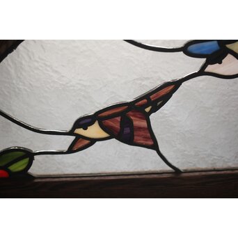 ステンドガラス 2枚1組　GD0072Y 