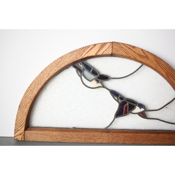 ステンドガラス 2枚1組　GD0072Y 