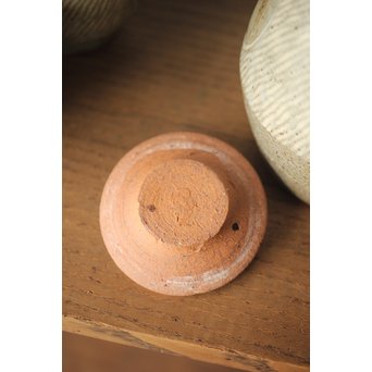 人間国宝 島岡達三 益子象嵌縄文 急須/汲出/湯呑/茶器揃　P263 