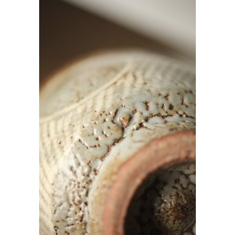 人間国宝 島岡達三 益子象嵌縄文 急須/汲出/湯呑/茶器揃　P263 