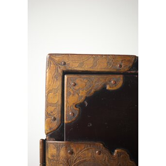 鍍金金具 寺什器 収納箪笥　C406 