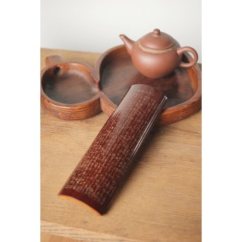 島田美晴 細密釘彫 茶合 小林一茶 勧農詞　U257