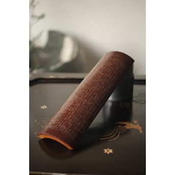 島田美晴 細密釘彫 茶合 小林一茶 勧農詞　U257 