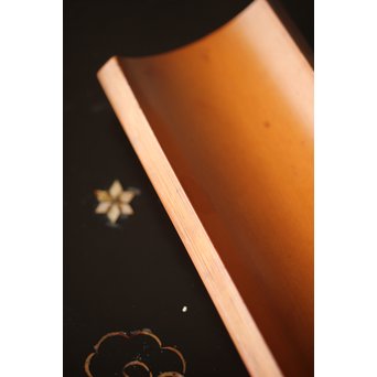 島田美晴 細密釘彫 茶合 小林一茶 勧農詞　U257 