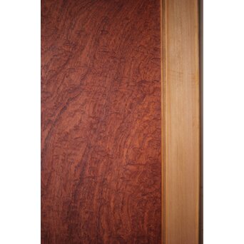 マホガニー玉杢/泡杢 一枚板欄間 4枚1組　R0124Y 