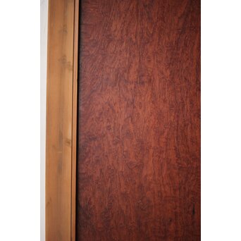 マホガニー玉杢/泡杢 一枚板欄間 4枚1組　R0124Y 