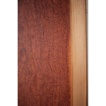 マホガニー玉杢/泡杢 一枚板欄間 4枚1組　R0124Y 