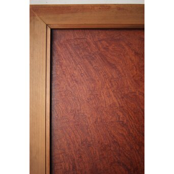 マホガニー玉杢/泡杢 一枚板欄間 4枚1組　R0124Y 