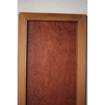 マホガニー玉杢/泡杢 一枚板欄間 4枚1組　R0124Y 