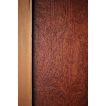 マホガニー玉杢/泡杢 一枚板欄間 4枚1組　R0124Y 