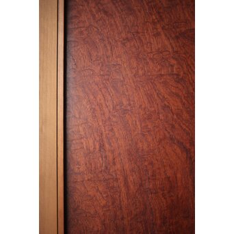 マホガニー玉杢/泡杢 一枚板欄間 4枚1組　R0124Y 