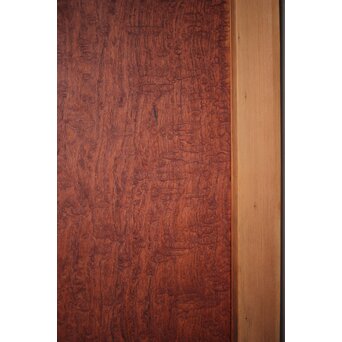 マホガニー玉杢/泡杢 一枚板欄間 4枚1組　R0124Y 