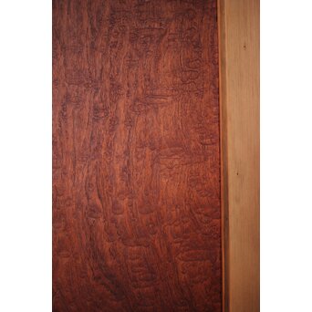 マホガニー玉杢/泡杢 一枚板欄間 4枚1組　R0124Y 