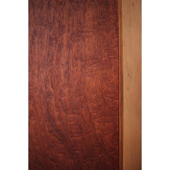 マホガニー玉杢/泡杢 一枚板欄間 4枚1組　R0124Y 