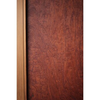 マホガニー玉杢/泡杢 一枚板欄間 4枚1組　R0124Y 