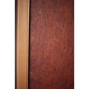 マホガニー玉杢/泡杢 一枚板欄間 4枚1組　R0124Y 