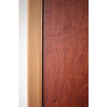 マホガニー玉杢/泡杢 一枚板欄間 4枚1組　R0124Y 