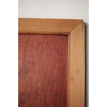 マホガニー玉杢/泡杢 一枚板欄間 4枚1組　R0124Y 