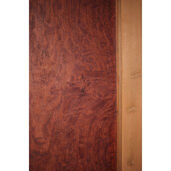 マホガニー玉杢/泡杢 一枚板欄間 4枚1組　R0124Y 