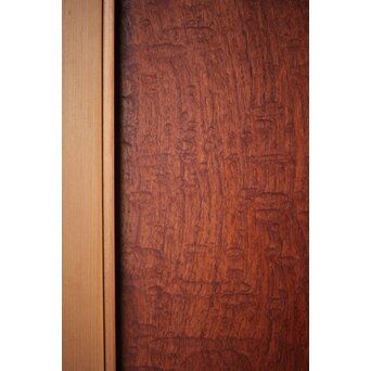 マホガニー玉杢/泡杢 一枚板欄間 4枚1組　R0124Y 