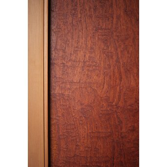 マホガニー玉杢/泡杢 一枚板欄間 4枚1組　R0124Y 